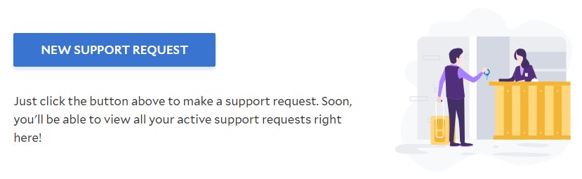 new support request