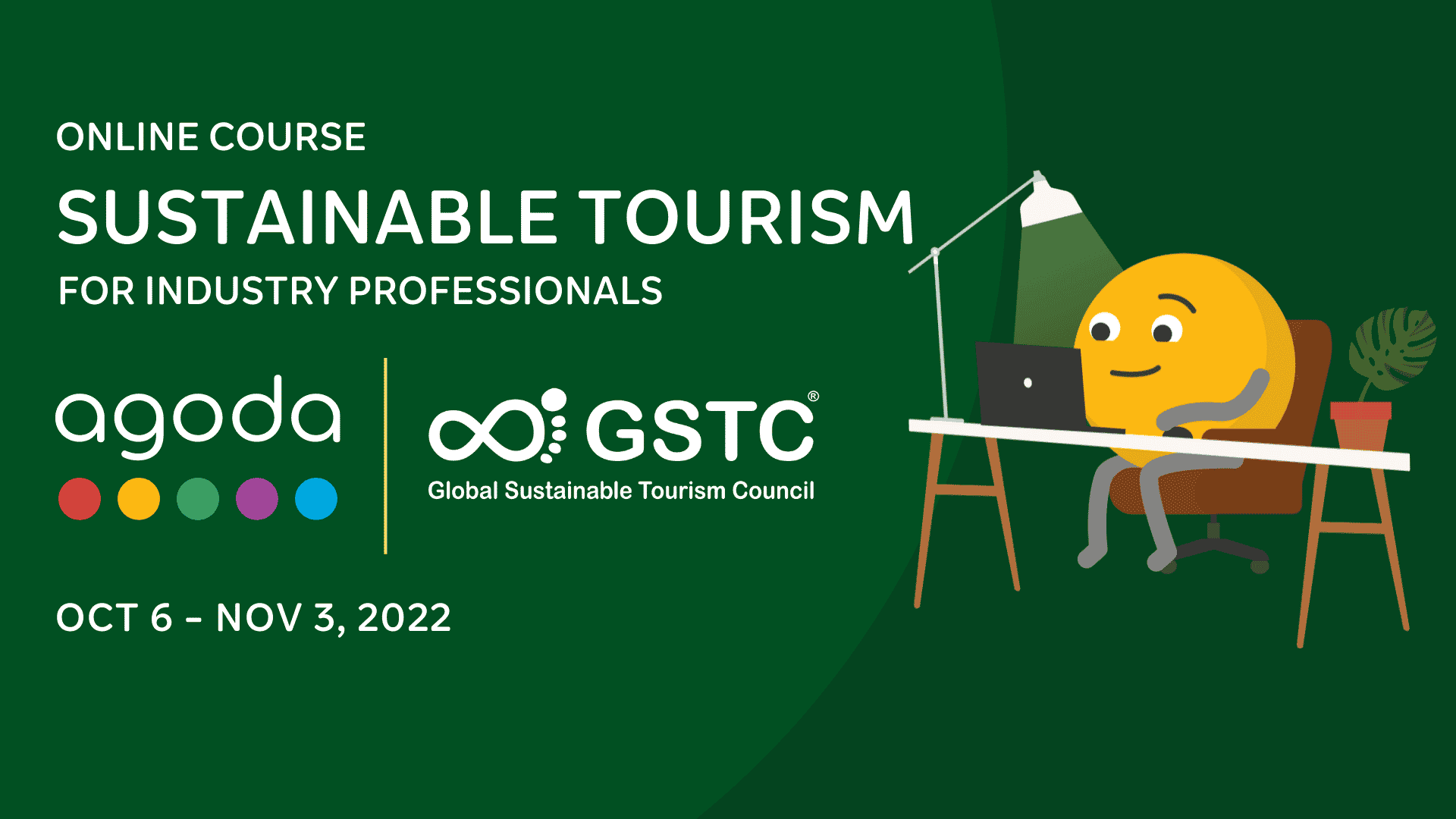 Partnership with GSTC to launch sponsored training for hotel professionals